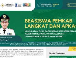 Pemkab. Langkat Buka Beasiswa Luar Negeri, Simak Syarat, Fasilitas dan Jadwal Pendaftarannya