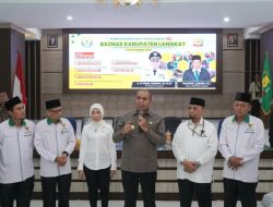 Bantu Masyarakat Baznas Langkat Salurkan ZIS Triwulan III Senilai Rp 221 Juta
