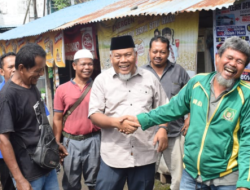 Becek dan Sepi Pembeli Keluhan Pedagang Pasar Baru Stabat Ke Iskandar