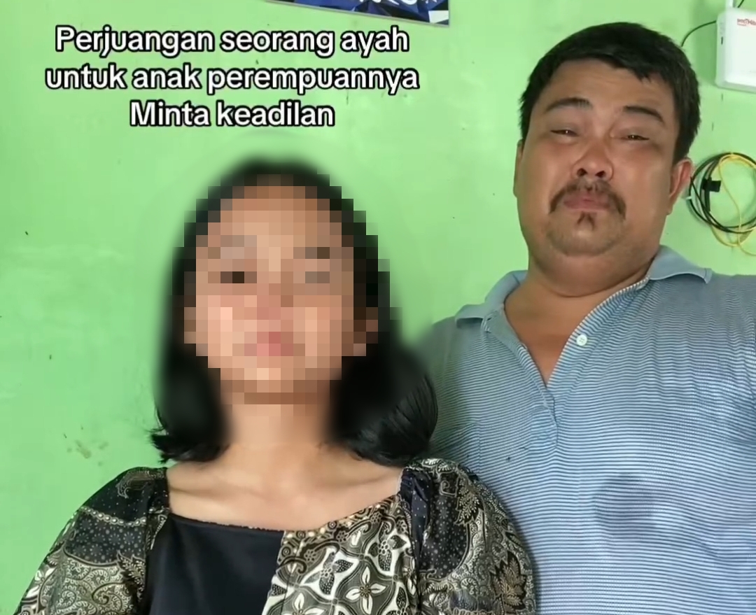 Tangkapan Layar Video Permohonan Bantuan Remaja (14 tahun) Di Padang Sidempuan dan Ayahnya Yang Disomasi dan Tersangka Usai Menerima Video Tak Senonoh Dari Seorang Remaja Putra Viral di Media Sosial