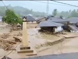 Banjir Bandang Terjang Kota Tua Tantom Tapanuli Selatan