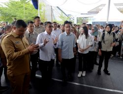 Wapres Gibran Rakabuming Raka Bersama Istri Tinjau Job Fair Sumut