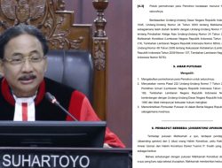 Tok!!! MK Hapus Ambang Batas Capres dan Cawapres