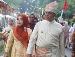 Pemeran Pembangunan dan Bazar HUT Langkat ke 275 Resmi Dibuka Stand Kuliner Mendominasi