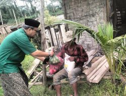 Aksi Cepat Tanggap Anggota DPRD Langkat, Rahmad Rinaldi Bantu Warga Teluk Meku