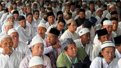 10 Ribu Jamaah Padati Ziarah Akbar Syekh Kadirun Yahya di Medan