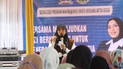 Anggota Komisi IX DPR RI dan Mitra Kerja BGN Sosialisasikan Program MBG di Binjai
