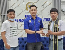Ricky Anthony Fasilitasi Pelajar Langkat Berprestasi Tanding di Tingkat Nasional