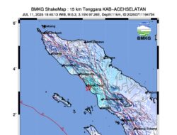 Gempa Mengguncang Aceh, Getarannya Terasa Sampai ke Langkat