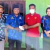 Berempati, Ricky Anthony Berikan Tali Asih Keluarga Korban Tertimpa Pohon di Stabat
