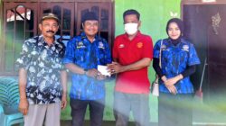 Berempati, Ricky Anthony Berikan Tali Asih Keluarga Korban Tertimpa Pohon di Stabat