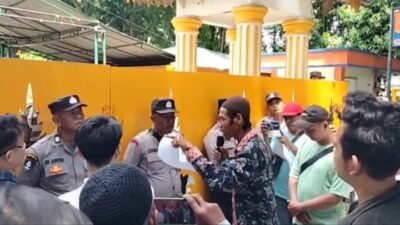 Hutan Lindung Rusak dan Dikuasai, Mahasiswa serta Warga Demo Bupati Langkat