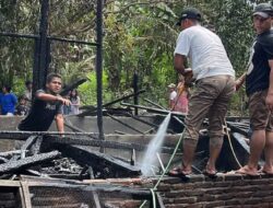 Kebakaran Lahap Rumah Warga Di Bahorok, Kerugian Capai Rp 100 Juta