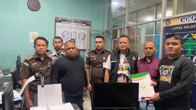 Kejari Binjai Eksekusi Samsul Tarigan, Resmi Ditahan di Lapas Kelas 1 A Medan
