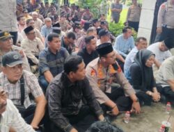 Terima Massa Aksi, Ketua DPRD Langkat: Beribu-ribu Minta Maaf