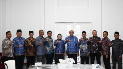 Terima Audiensi, Bupati Syah Afandin Dukung Sarasehan dan Temu Alumni PMII Langkat