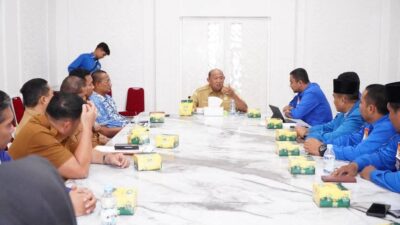 Terima Audiensi KNPI Langkat, Ondim Tekankan Musda Tanpa Dualisme