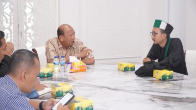 HMI Langkat Audiensi Dengan Bupati Sampaikan Agenda Kaderisasi