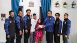Ricky Anthony Beri Dukungan Moril kepada Siswa Korban Penganiayaan di Langkat