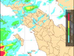Cuaca Ekstrem Sepekan, BMKG Wil I Ingatkan Warga Sumut Waspada