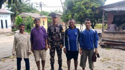 4 Nelayan Langkat Akhirnya Ditemukan Selamat Setelah 4 Hari Hilang di Laut