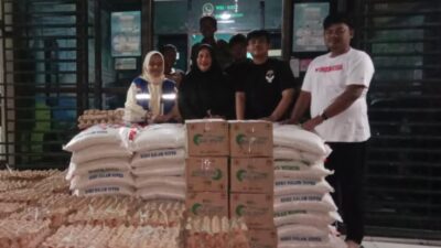 Pemkab Langkat Salurkan Bantuan Pangan di Wilayah Terdampak Banjir
