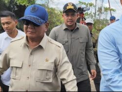 Prabowo Kunjungi Pengungsi di Langkat, Warga Ungkap Harapan dan Permasalahan Desanya
