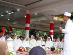Das’ad Latif Penceramah Hari Jadi Langkat Ke-276, Bupati Langkat Bersama Warga Antusias Mendengarkan