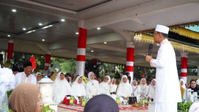 Das’ad Latif Penceramah Hari Jadi Langkat Ke-276, Bupati Langkat Bersama Warga Antusias Mendengarkan
