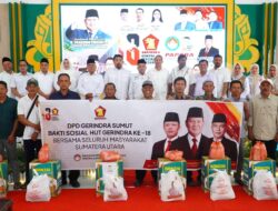 Hadiri HUT KE -18 Partai Gerindra, Syah Afandin Tegaskan Dukung Penuh Program Presiden Prabowo