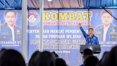 KOMBAT Apresiasi 100 Hari Kinerja Kapolrestabes Medan