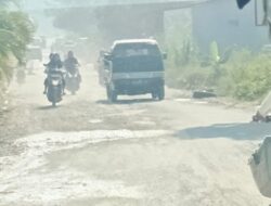 Arus Balik Wisatawan Dari Bukit Lawang-Bahorok Ramai Lancar Berdebu