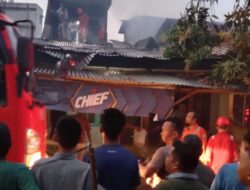 Tiga Rumah Terbakar di Babalan, Kerugian Capai Ratusan Juta Rupiah