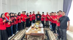 Perkuat Sinergitas, DPC PDI Perjuangan Langkat Audiensi dengan Bupati dan Halal bihalal