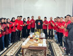 Perkuat Sinergitas, DPC PDI Perjuangan Langkat Audiensi dengan Bupati dan Halal bihalal