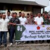 BPC HIPMI Langkat Bersama TNI/POLRI Gelar Aksi Peduli, Berbagi Dibulan Suci