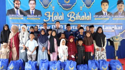 Perkuat Persatuan Kader, DPD NasDem Langkat Gelar Halalbihalal