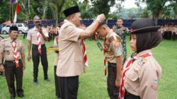 Syah Afandin Tekankan Pembinaan Karakter Generasi Muda di Jambore Cabang Langkat 2026