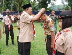 Syah Afandin Tekankan Pembinaan Karakter Generasi Muda di Jambore Cabang Langkat 2026