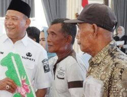 Bupati Langkat Salurkan Zakat Pribadi Sebesar Rp50 Juta Melalui BAZNAS