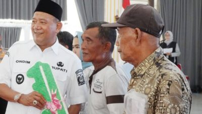 Bupati Langkat Salurkan Zakat Pribadi Sebesar Rp50 Juta Melalui BAZNAS