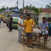 Kesal Jalan Rusak, Warga Pematang Cengal Hentikan Truk Material Proyek Migas