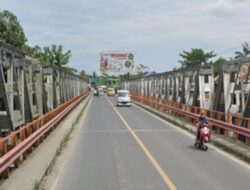 Penggantian Jembatan Sei Batang Serangan Dimulai Agustus, Arus Kendaraan Dialihkan