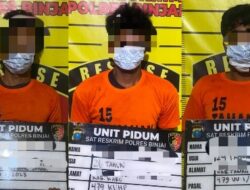 Tiga Pelaku Begal di Sei Bingai Berhasil Diringkus, Pelaku Sempat Melawan