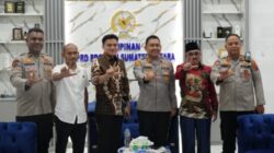 Jalin Sinergitas, Kapolres Langkat Silaturahmi dengan Ricky Anthony