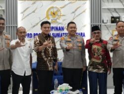 Jalin Sinergitas, Kapolres Langkat Silaturahmi dengan Ricky Anthony