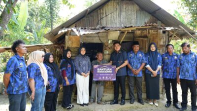Ricky Anthony Bangunkan Rumah Layak Huni untuk Warga Langkat