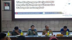 Ricky Anthony: Pemprov Sumut Anggarkan Rp64,2M Perbaiki Jalan Provinsi di Langkat