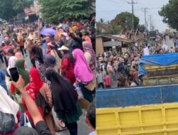 Tak Kunjung Dapat Kepastian Bantuan, Ribuan Korban Banjir Blokade Jalinsum Aceh–Medan