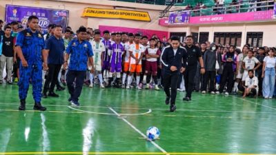 Dukung Kegiatan Positif Pelajar, Ricky Anthony Gelar Turnamen Futsal